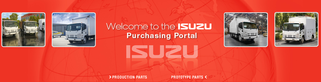 Welcome to Isuzu Purchasing Site